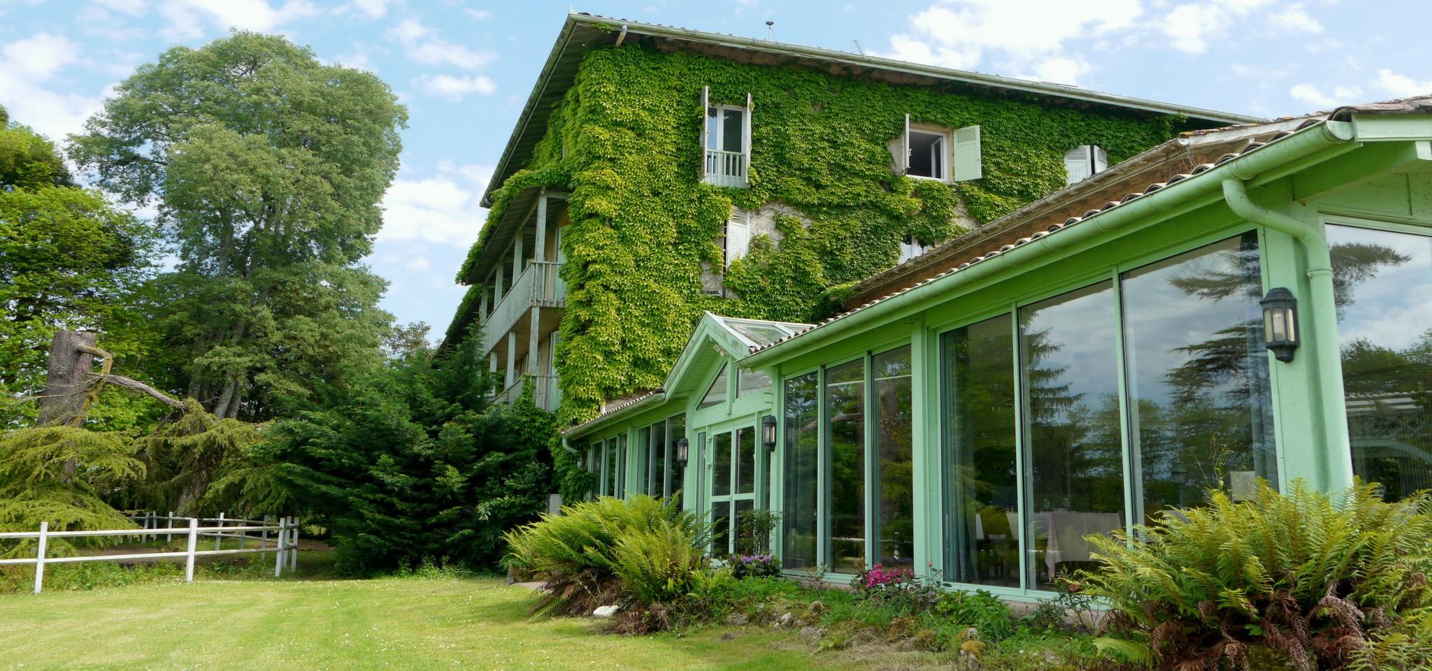 Logis Hotels- Hotel Et Restaurant Domaine De Fompeyre بازاس المظهر الخارجي الصورة